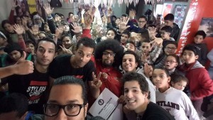 مجموعة STYLERS-CREW في ضيافة المعهد الأمريكي بتمارة2